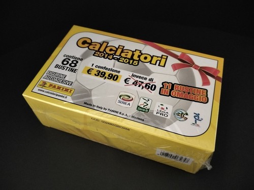 Box panini calciatori 2014 - panini,
