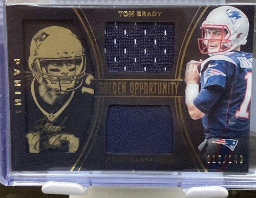 Tom brady 2014 panini - brady, back